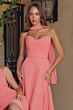 Amoris by LaDivine T703 A-Line Strapless Sweetheart Neck Dress