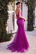 Andrea and Leo A1231 Scoop Back Mermaid Dress