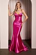 Ladivine CC2397 Sweetheart Neckline Lace-Up Corset Dress