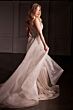 LaDivine CD763 Removable Overskirt Illusion Corset Dress