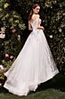 Ladivine C159W Sweetheart Neck Off The Shoulder A-Line Wedding Dress