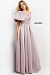 Jovani 04362 Pink Silver Dress