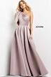 Jovani 04362 Pink Silver Dress