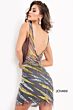 Jovani 04381 Gunmetal Dress