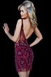 Jovani 04401 Burgundy Dress