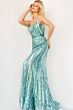 Jovani 04810 Mint Emerald Dress