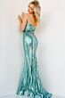 Jovani 04810 Mint Emerald Dress