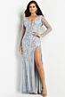 Jovani 07055 Light Blue Dress