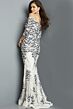 Jovani 07446 Silver Dress