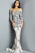 Jovani 07446 Silver Dress