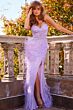 Jovani 08060 Burgundy Dress