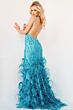 Jovani 08340 Turquoise Dress