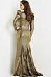 Jovani 09439 Gold Evening Dress