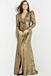Jovani 09439 Gold Evening Dress