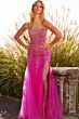 Jovani 22538 Neon Pink Dress