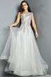 Jovani 23042 Silver Dress