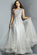 Jovani 23042 Silver Dress