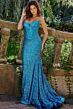 Jovani 23077 Turquoise Dress
