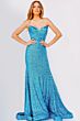 Jovani 23077 Turquoise Dress