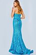 Jovani 23077 Turquoise Dress