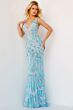 Jovani 23511 Light Blue Multi Dress