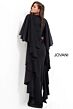 Jovani 3018 Purple Black Dress