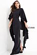 Jovani 3018 Purple Black Dress