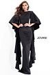 Jovani 3018 Purple Black Dress