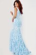 Jovani 63349 White Gold Dress