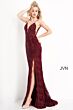 Jovani JVN00864 Burgundy Dress