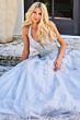Jovani JVN00923 Teal Dress