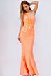 Jovani JVN23604 Neon Orange Dress
