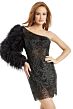 Jovani 000212 Black Cocktail Dress