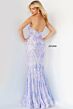 Jovani 03445 Lilac-Nude Prom Dress