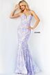 Jovani 03445 Lilac-Nude Prom Dress