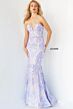 Jovani 03445 Lilac-Nude Prom Dress