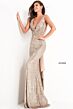 Jovani 03854 Gold Prom Dress