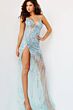 Jovani 04195 Aqua Dress