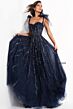 Jovani 04634 Blue Evening Dress