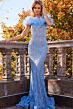 Jovani 06451 Light-Blue Prom Dress