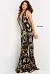 Jovani 06547 Black-Gold Prom Dress