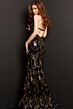 Jovani 06547 Black-Gold Prom Dress