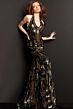 Jovani 06547 Black-Gold Prom Dress