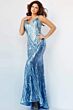 Jovani 07627 Turquoise Dress