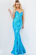 Jovani 07786 Turquoise Prom Dress