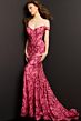 Jovani 08647 Pink-Fuchsia Prom Dress