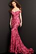 Jovani 08647 Pink-Fuchsia Prom Dress