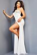 Jovani 09045 Off White Dress