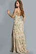 Jovani 09443 Nude-Multi Evening Dress