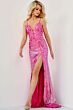 Jovani 1012 Deep Plunging Neckline Dress